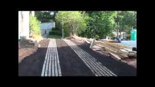 Inspired Installation of Drivable Grass Pavers Mats Permeable [upl. by Rudelson]