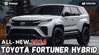 2024 Toyota Fortuner Hybrid Revealed  Most Awaited Full Size SUV [upl. by Chon434]