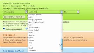 How to Download and Install Apache OpenOffice 413 on Windows [upl. by Aidualk]