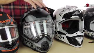 FXR Snowmobile Helmet Guide 2015 [upl. by Siraved]