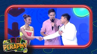 Chris kilig na kilig sa kanyang crush na si SQ Sam 🥹  PERAPHY  EAT BULAGA  Feb 11 2024 [upl. by Zamir]