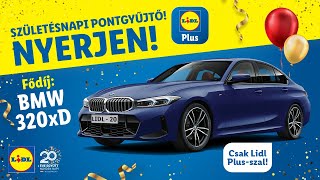 Születésnapi Pontgyűjtő nyereményjáték  Lidl Magyarország [upl. by Edmund]