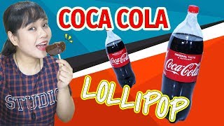 🍾MAKING COCA COLA LOLLIPOP USING 225 LITER COCA COLA BOTTLE [upl. by Statis]