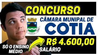 CONCURSO CÂMARA DE COTIA 2024 [upl. by Anilehs976]