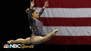 Laurie Hernandez IS BACK for the first time since Rio at 2021 Winter Cup  NBC Sports [upl. by Pudendas]