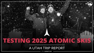 Testing 2025 Atomic Skis at Monument Ranch and Powder Mountain in Utah with SkiEssentialscom [upl. by Lynd405]