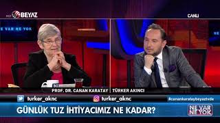 Sofra tuzu mu kristal tuz mu  Prof Dr Canan Karatay [upl. by Rednav]