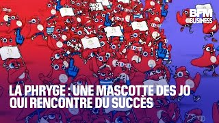 La Phryge  une mascotte des JO qui rencontre du succès [upl. by Emelun]