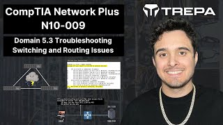 Domain 53 Troubleshooting Switching and Routing Issues  Network Plus N10009 Full Free Course [upl. by Vadim612]