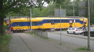 Spoorwegovergang Amersfoort  Dutch railroad crossing [upl. by Wycoff969]