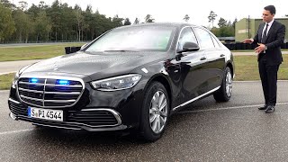 NEW 2022 Mercedes S Class GUARD V12  NEW S680 Full Review Armored Factory Drive Interior [upl. by Ogren]