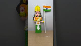 Independence Day Special Bharat Mata idol 🇮🇳🥰Bharat mata idol august15 independenceday shorts [upl. by Aisanahta]