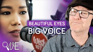 Vocal Coach REACTION amp ANALYSIS 🎧 Katrina Velarde 🎙️ Go the Distance LIVE 🎶 [upl. by Aerdno192]