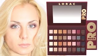 Lorac MEGA PRO Palette  ОБЗОР  MixStyleCappuccino [upl. by Brittany]