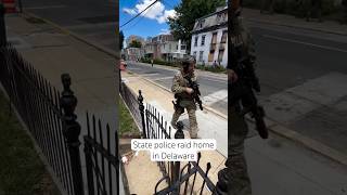 State police raid house in Wilmington Delaware [upl. by Duahsar]