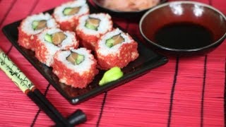 sushi uramaki z kawiorem [upl. by Elisa]