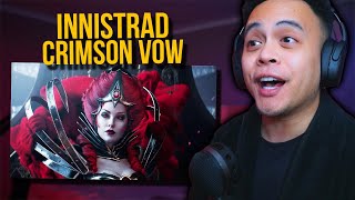 Innistrad Crimson Vow Cinematic Trailer Reaction  Magic The Gathering [upl. by Aihtyc605]