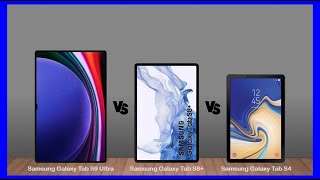 Samsung Galaxy Tab S9 Ultra vs Samsung Galaxy Tab S8 vs Samsung Galaxy Tab S4 Specs Reviev [upl. by Ativla]