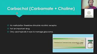 Lecture 5 Muscarinic Agonist Drug  Part 2 [upl. by Corwun]