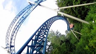 Anubis front seat onride HD POV Plopsaland De Panne [upl. by Aydin]