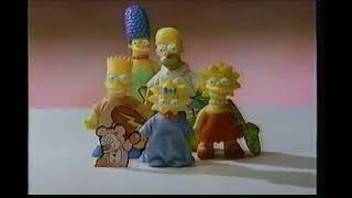 The Simpsons Burger King Figures Conmercial [upl. by Erialcyram]