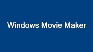 Windows Movie Maker  A Brief History [upl. by Klaus391]