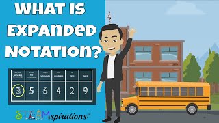 What is Expanded Notation in Math Using Place Value  Part 3 steamspirations steamspiration [upl. by Kat]