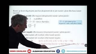 8 02 011 Java 3 Matematikë Kuptimi fuqisë me eksponent numër të plotë [upl. by Yona]