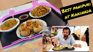 Best panipuri at kakinada SRMT MALLfood kakinada streetfood foodie shorts pithapuram [upl. by Paluas393]