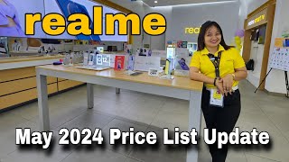 REALME  MAY 2024 Price List Update  realme 12 Series  C Series  Pad Series [upl. by Wakeen825]