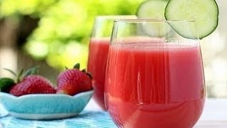 Refreshing Watermelon Juice Recipe [upl. by Vod266]