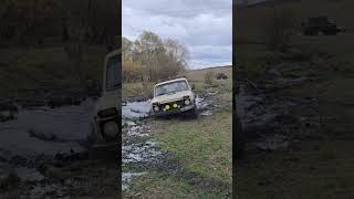 automobile offroad offroad4x4 mud трактористырогань offroading nivaoffroad нива [upl. by Studnia]