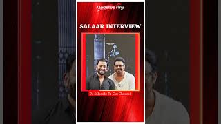 Salaar team interview with rajamouli rajamouli rrr salaar prabhas [upl. by Eelime]