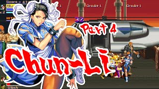 Chun Li Part 4 Final FightLNS finalfight chunli streetfighter openbor openborgames [upl. by Atikahs]