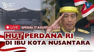 🔴LIVE  Upacara Peringatan HUT Ke79 RI di IKN 17 Agustus 2024 [upl. by Nagem843]