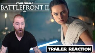 Star Wars Battlefront 2 The Rise Of Skywalker Trailer  Reaction [upl. by Adnwahsal]