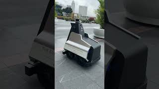 Hotel Robot Security guard jamesbond singapore travelvlog security shortvideo [upl. by Blake537]