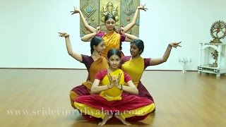 Ashta Lakshmi Stotram  Sridevi Nrithyalaya  Bharathanatyam Dance [upl. by Aihsele]