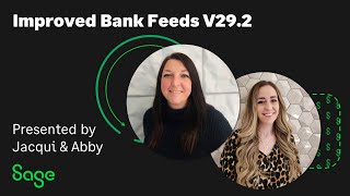 Sage 50 Accounts UK  Improved Bank Feeds [upl. by Elleined381]