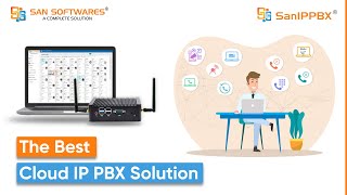 Cloud Based IP PBX  IP PBX Phone System Tutorial in Hindi  IP PBX Companies in India SANSoftwares [upl. by Kane]