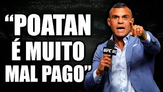 BELFORT DIZ QUE POATAN E JONES SÃO MAL PAGOS E QUE ELE VENCERIA ANDERSON SILVA 9 VEZES DE 10 [upl. by Laikeze394]