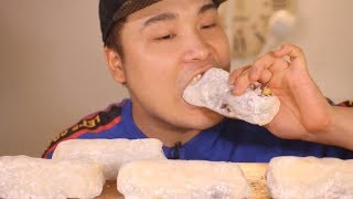 파인애플 통 모찌 먹방 리얼사운드 social eating MukbangEating Show [upl. by Lerud]