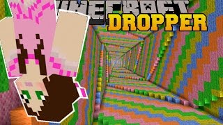 Minecraft  ULTIMATE DROPPER  THE DROPPER  Custom Map 1 [upl. by Ybsorc]