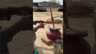 Saag Butter and Makai Roti Making Routine by a Woman in the Village  Village Daily Routine [upl. by Vena]