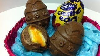 HOW TO MAKE CADBURY CREME EGGS [upl. by Bobinette543]