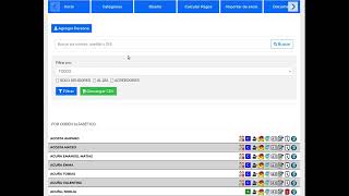 Sistema de Socios Filtrar por deudores al dia acreedores y por categoria Descarga excel a tu pc [upl. by Neved]