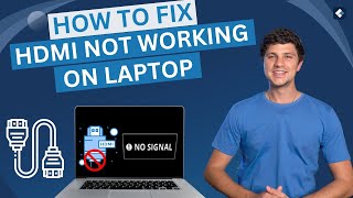 2023 NEW How to Fix HDMI Not Working on Laptop Windows [upl. by Ciccia935]