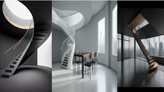 Creative Staircase Design Ideas 2024  Unique Stair Design Ideas  Stairs Design Catalogue [upl. by Sabah]