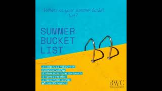 Summer Bucket List 2024 [upl. by Ecurb]