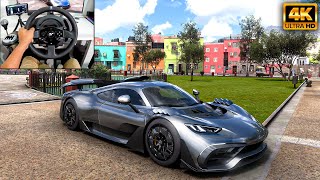 MercedesAMG ONE  Forza Horizon 5  Thrustmaster T300RS gameplay [upl. by Anitnatsnoc]